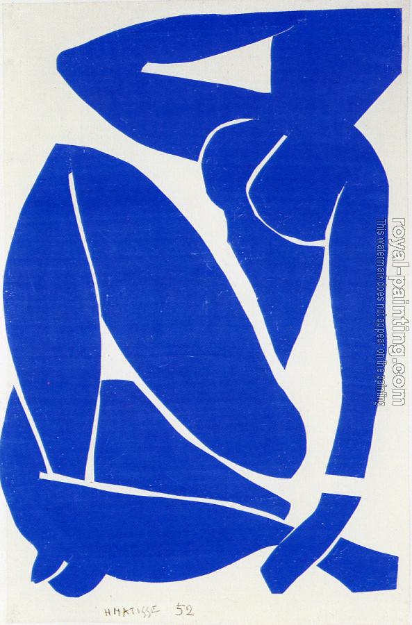 Henri Emile Benoit Matisse : blue nude III
